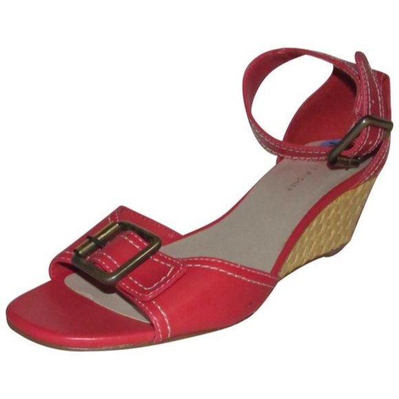 Etienne Aigner Salmon Pink with White Stitching - Picture 1 of 11